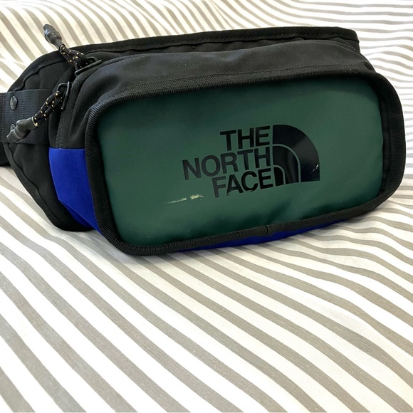 The North Face Other - The North Face Explore Mens Hip Pack Ponderosa Green/Lapis Blue/Cone Orange 3L